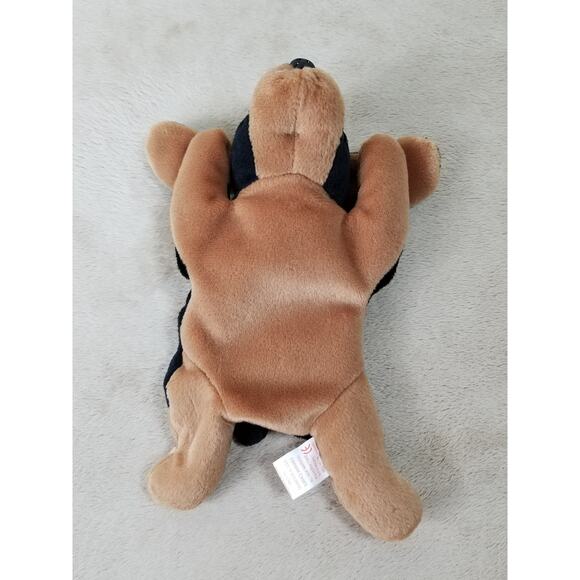 TY Beanie Babies Doby The Doberman 1996 Stuffed Animal Plush Toy 8" Vintage - Picture 11 of 12